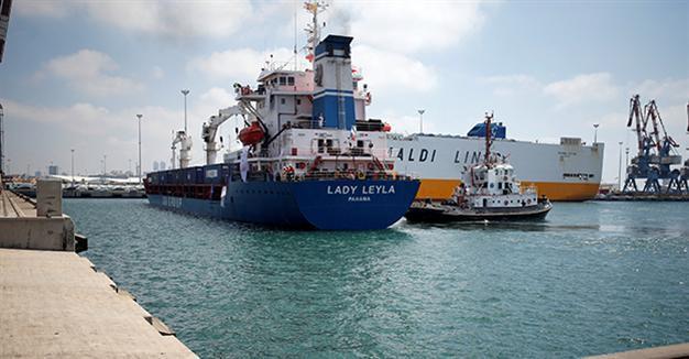 Turkish aid ship for Gaza arrives at Israeli port