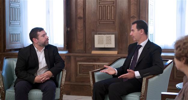 Assad tells EU delegation Wests actions in Syria cause terror in Europe