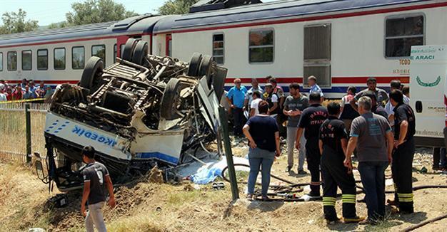 Six killed in train crash in Turkey’s west