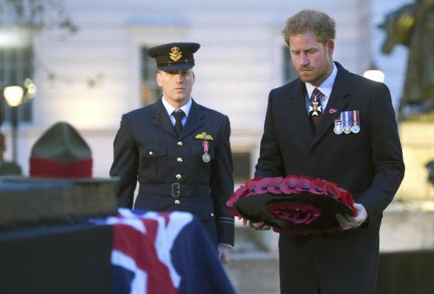 Britains Prince Harry honors Australian, New Zealand fallen