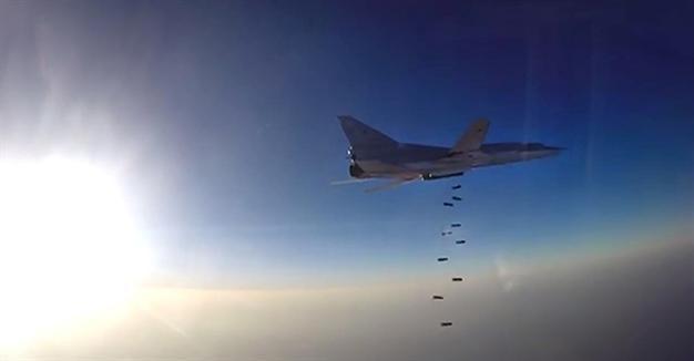 Russia strikes Syria with Iran-based bomber jets