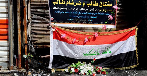 Bomb kills nine Iraqi soldiers during raid south of Baghdad
