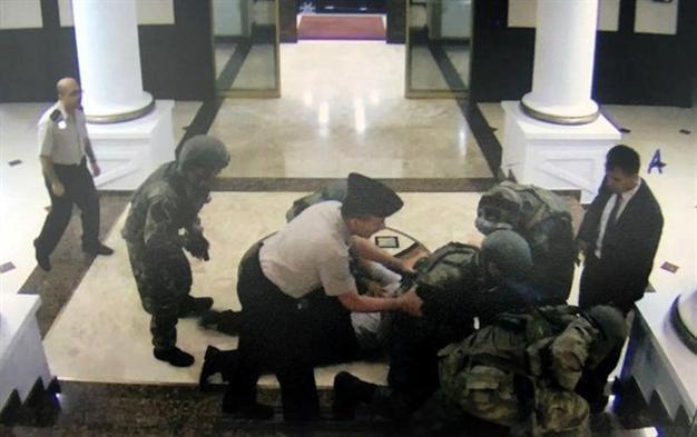 Photographs from July 15 show generals’ abduction by coup plotters