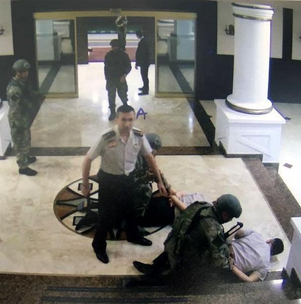Photographs from July 15 show generals’ abduction by coup plotters
