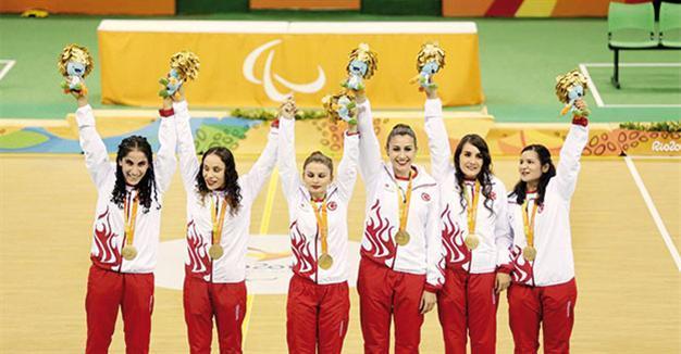 Paralympic goalball team brings Turkey first Olympic team gold