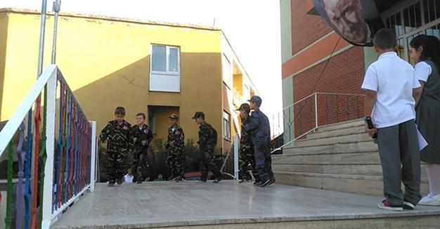 Children reenact coup bid in Turkey’s northwest