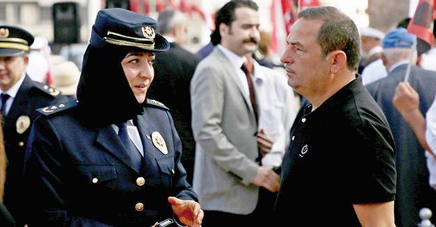 Headscarf-wearing police on duty for first time
