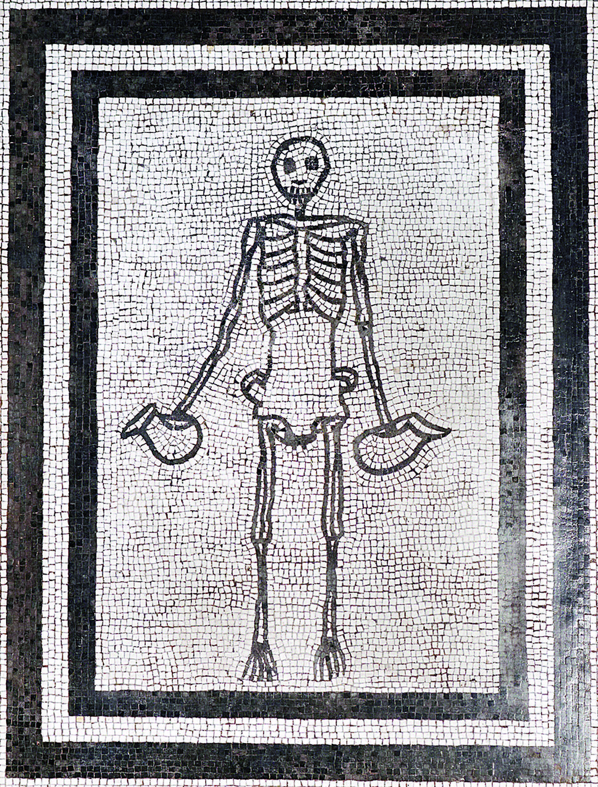A different view on Hatay’s skeleton mosaic