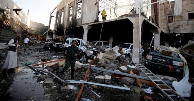 Attack on mourners in Yemen kills more than 140, say local health officials