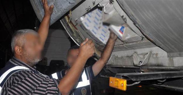170,000 packages of cigarettes seized from tanker truck in Turkey’s Osmaniye