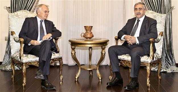 French FM visits Turkish Cyprus as peace negotiations continue