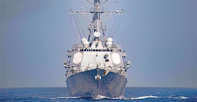 US military strikes Yemeni rebels after missile attacks on navy ship