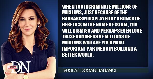 For peace we must find ways of living together, says Hürriyet chairwoman