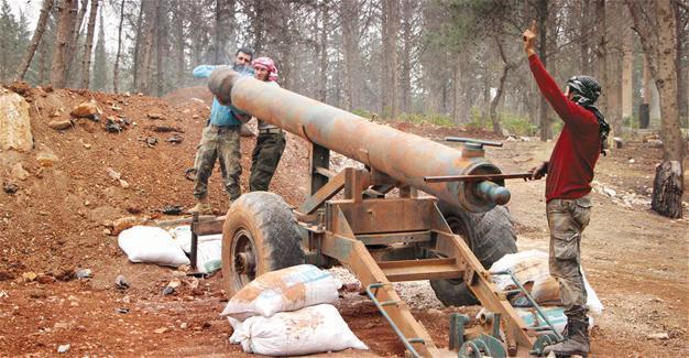 Syria state media says rebels fire toxic gas in Aleppo