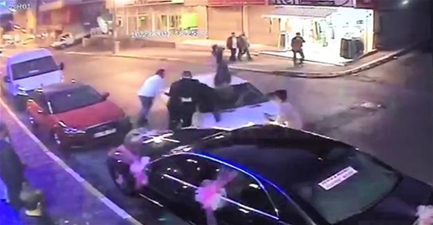 Driver rams car into crowd after disagreement over dance position