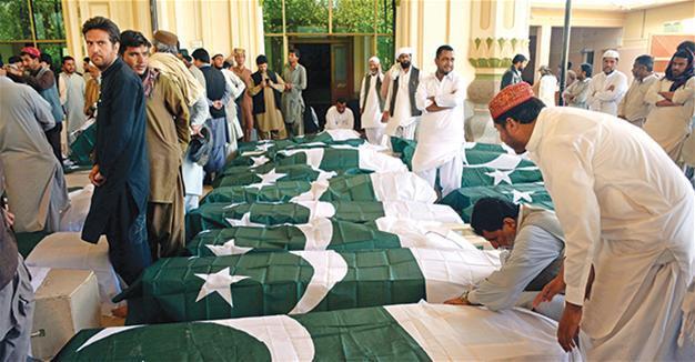 At least 59 killed in attack on Pakistan police academy