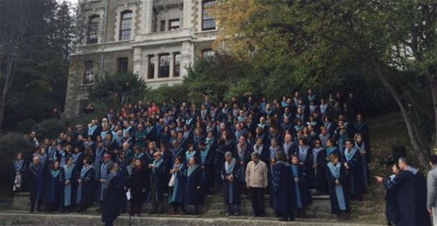 Boğaziçi Univesity academics rally against Turkey’s new decree law on rector appointments