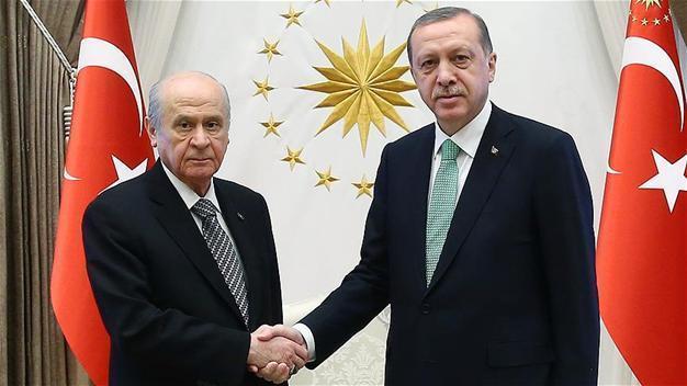President Erdoğan meets MHP leader amid presidential debate