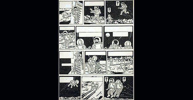 Tintin drawing sells for record 1.55 mln euros in Paris