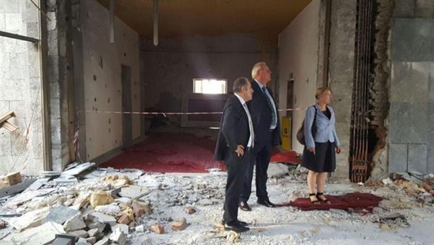 German ambassador visits Turkish parliament after bombardment