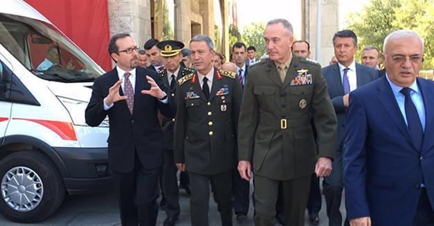 US top soldier strongly condemns coup attempt in Turkey