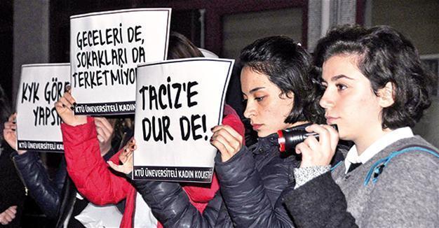 Female students protest dark roads leading to dorms with flash lamps in Turkey’s north