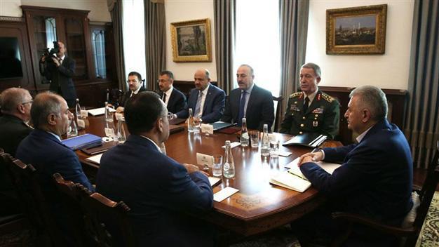 Turkish PM hosts security meeting in Ankara