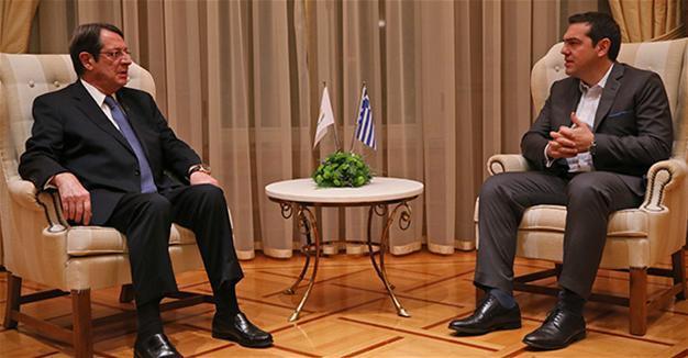 Greek PM says ‘progress made’ in Cyprus talks after meeting Greek Cypriot head