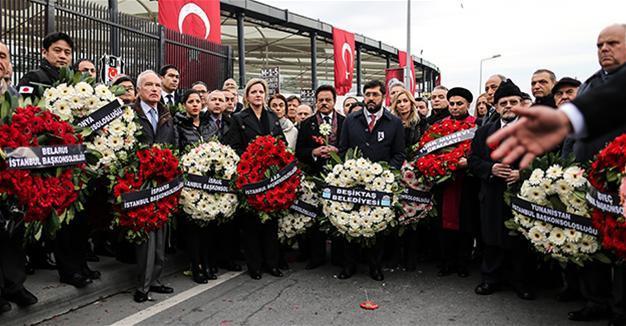 Consuls general in Istanbul visit site of Beşiktaş terror attacks