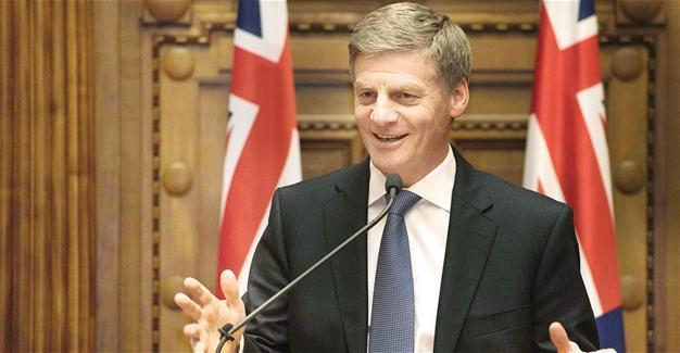 Bill English sworn in as New Zealand PM after Key exit
