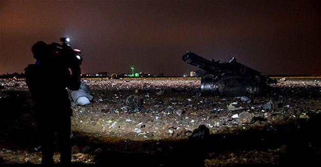 Turkish warplane crashes near airport in Diyarbakır