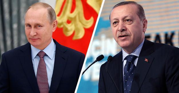 Erdoğan speaks to Putin on phone over Syria
