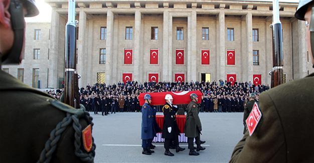 Former Turkish Parliament Speaker İsmet Sezgin laid to rest in Ankara