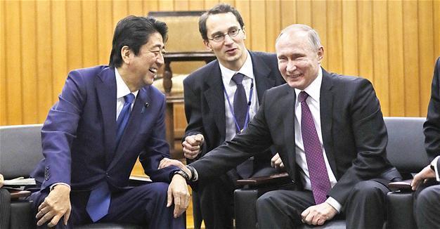 Putin, Abe signal no resolution on island dispute