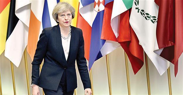 EU agrees on approach to Brexit talks, PM May left out in cold