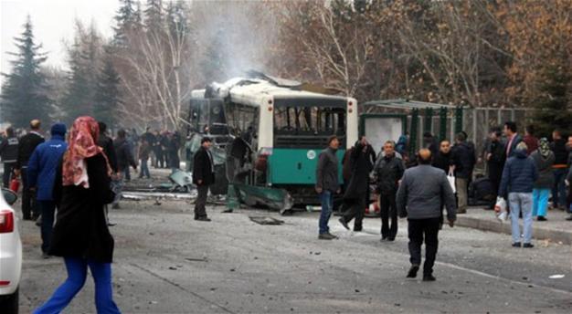 Turkish police investigating movements of Kayseri car bomb attacker