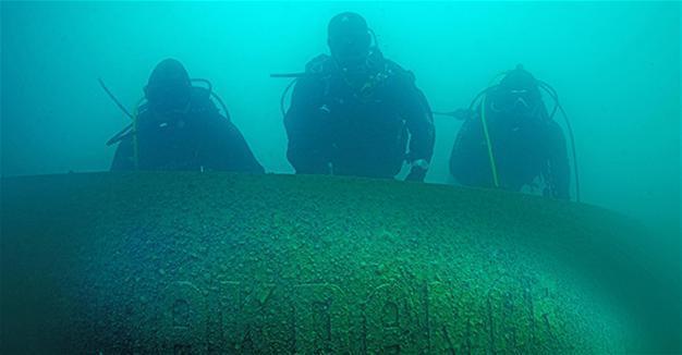 Sunken Russian ship found in Lake Van