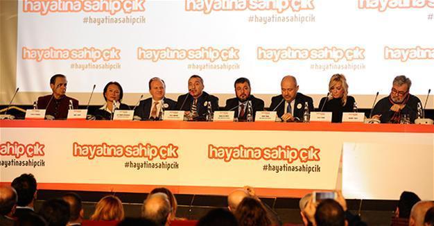 Turkish business, art and sport representatives launch solidarity campaign against terror