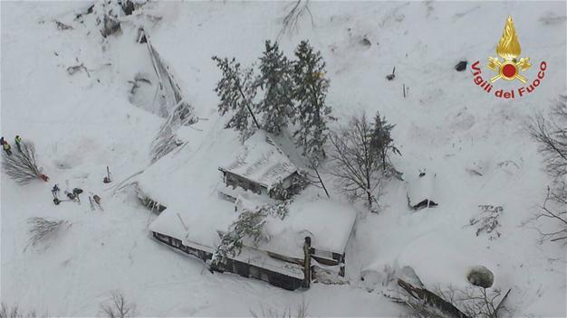 Up to six survivors of massive Italy avalanche found