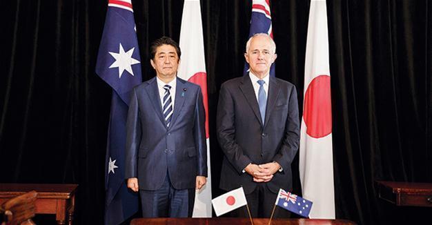 Japan, Australia to strengthen defense ties, stress importance of major trade deal