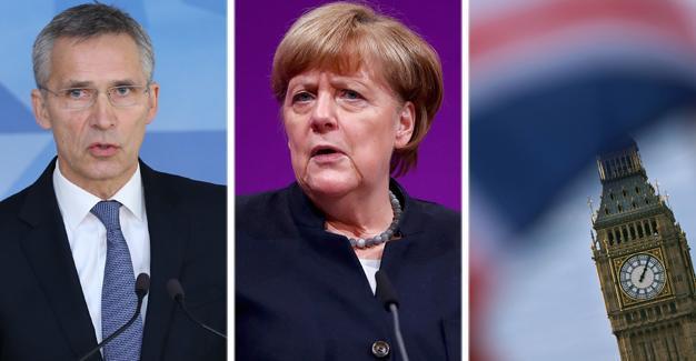 Trump: NATO obsolete, Merkel wrong, Brexit OK