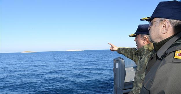 Turkish top soldiers’ visit to Kardak islets triggers Greek reaction