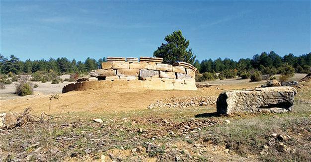 Burial chamber discovered in Turkey’s Kastamonu