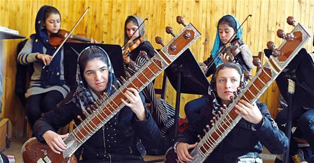Afghanistan’s first female orchestra set to take Davos