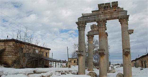 Uzuncaburç: A visual feast in winter