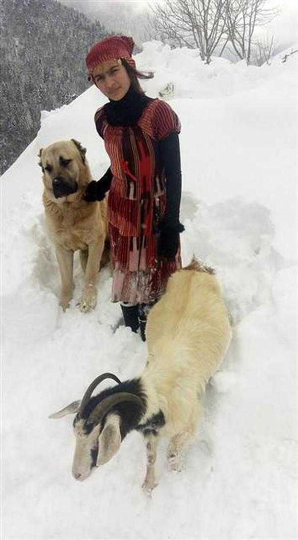 The story behind heart-warming photograph of shepherd girl in Turkey’s Rize