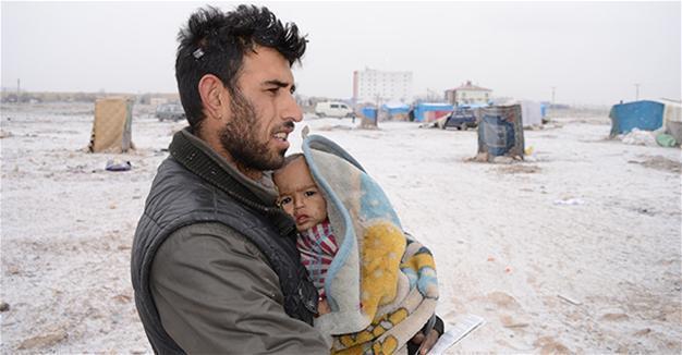 Mass vaccination campaign to protect refugee children under the age of 5 starts