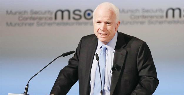 McCain makes secret trip to Syria to meet US troops