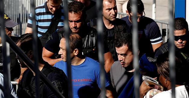 Greek court approves extradition of three Turkish coup-plotting soldiers