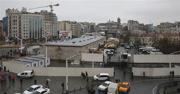 Construction site set aside for mosque on Istanbul’s Taksim Square